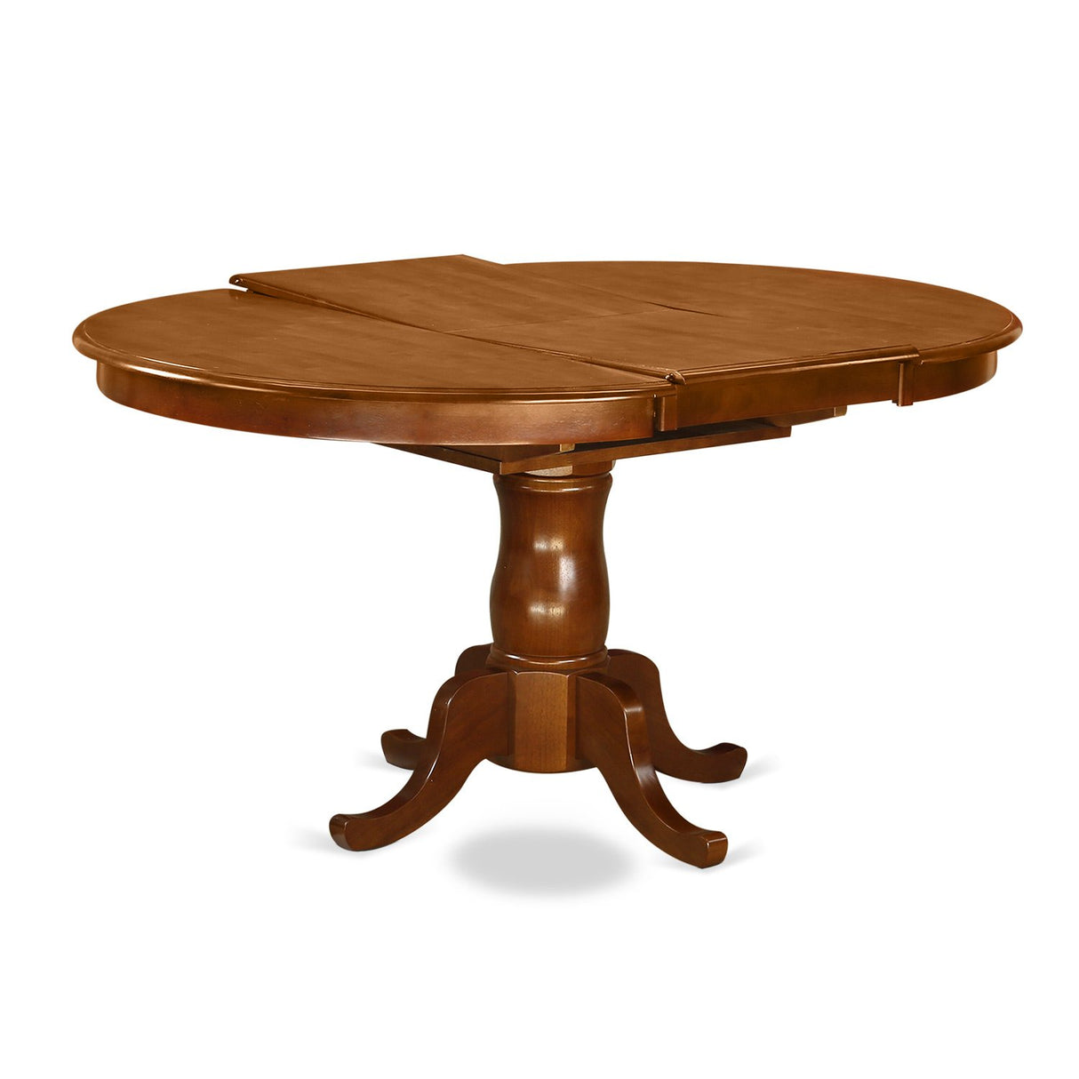 Furniture POML7-SBR-C 7 Piece Kitchen Table & Chairs Set Consist of an Oval Dining