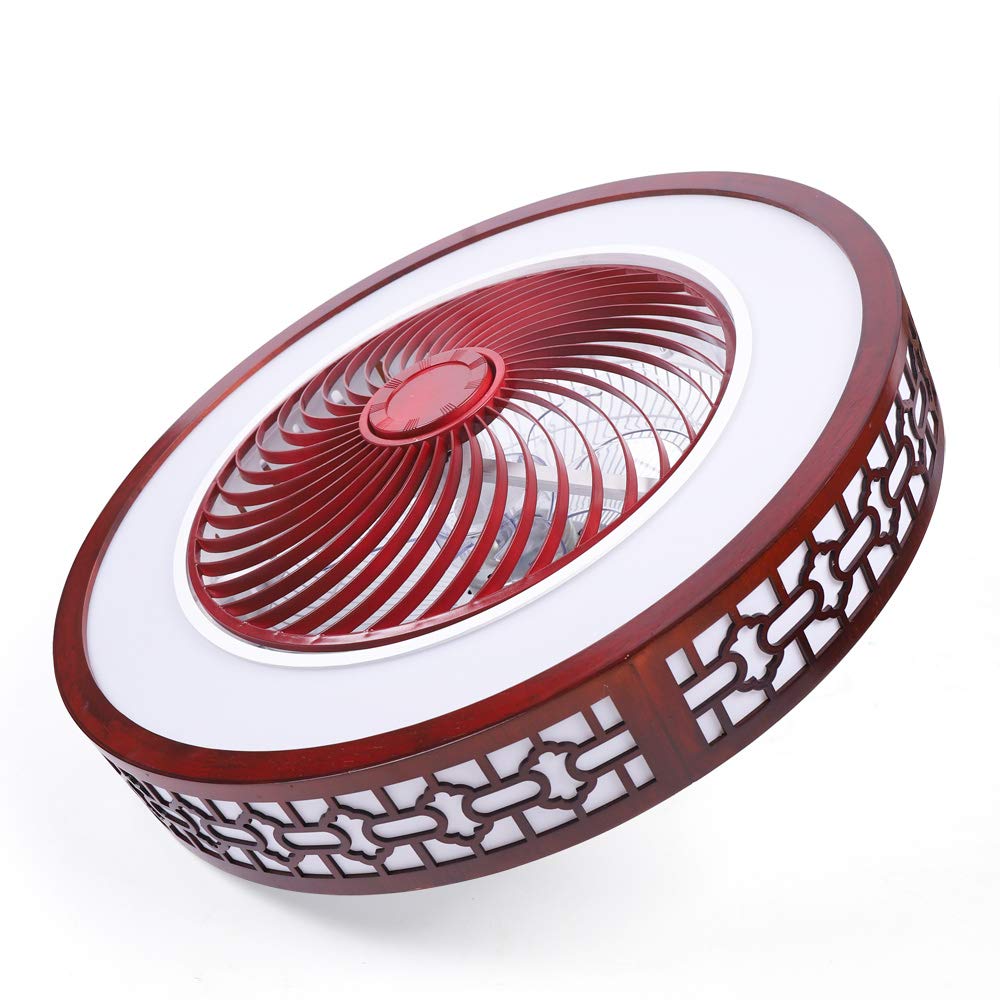 22 Inch Chinese Style Ceiling Fan with Light and Remote