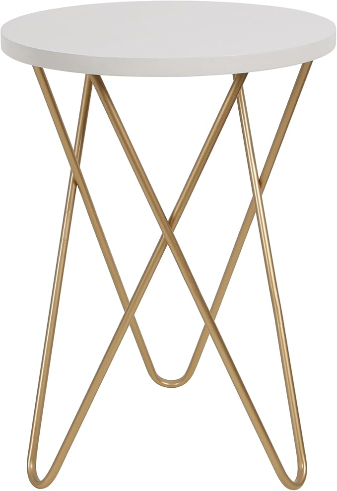 End Table, Small, Black Vendee Gray