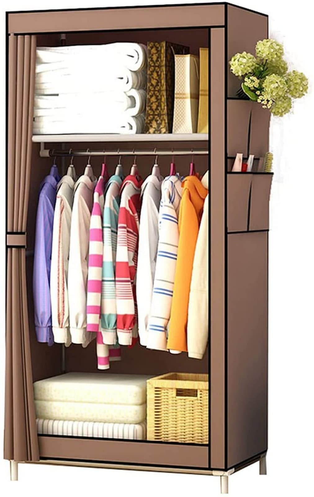 Portable Wardrobe Cloth Wardrobe Single Wardrobe,Portable Fold Boxes