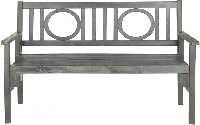 Outdoor Collection Piedmont Folding Bench, Beach House Blue