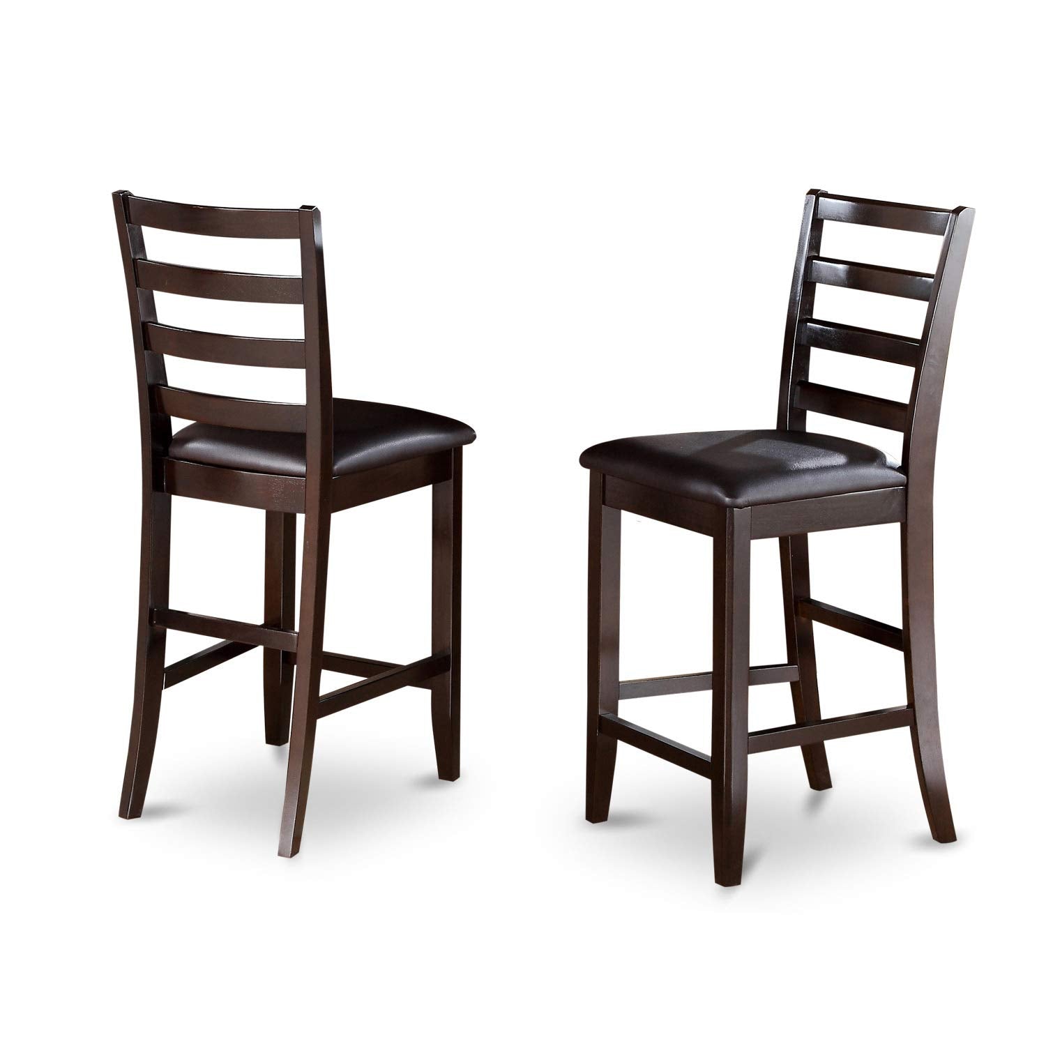 FAIR7-CAP-LC 7 Piece Counter Height Dining Table Set Consist of a Square Wooden Table