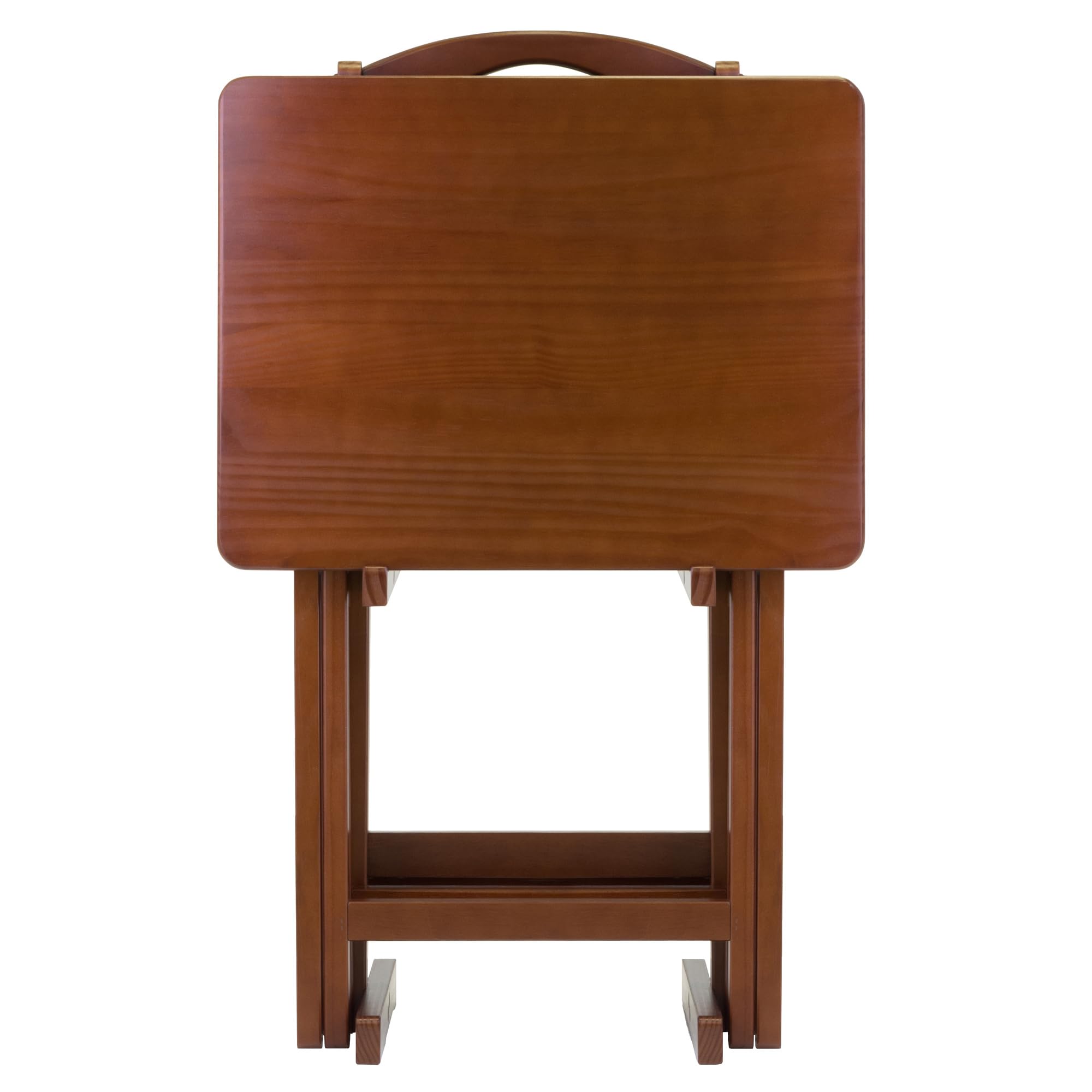 HomeFold 5 Piece Foldable Snack Table Set - Space Saver