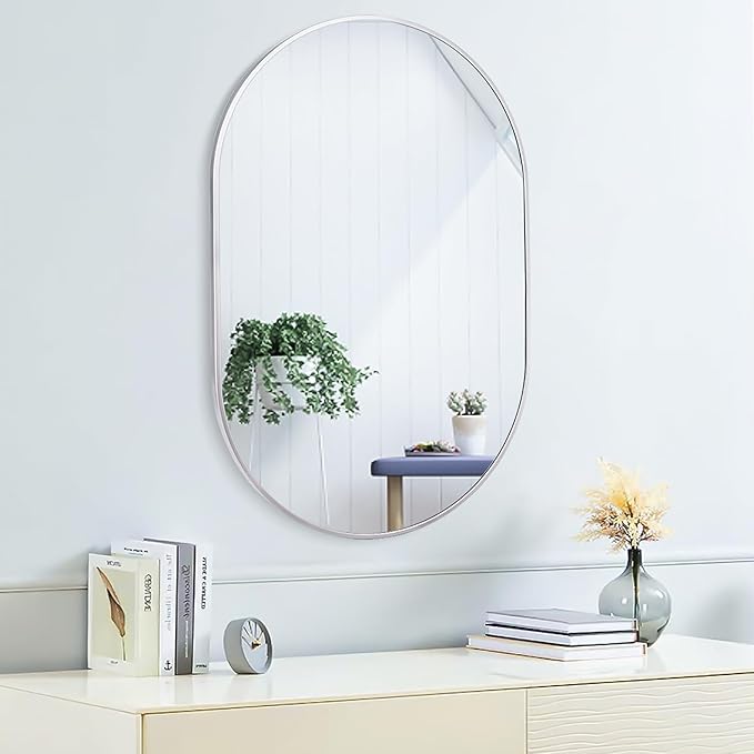 Mirrors for Entryway Bedroom Bathroom Dressing Living Room 47 14 inch Black