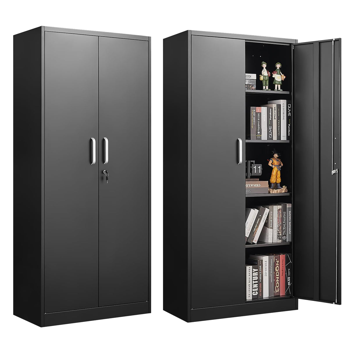 Metal Storage Cabinet, Kitchen Pantry Cabinet, Storage Cabinet