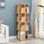 Simple Bookshelf Bookshelf Floor Standing 360° Rotating Bookshelf Living Room Study