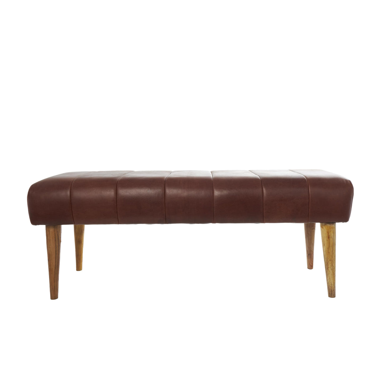 79 Leather Home Bench Upholstered Entryway Bench