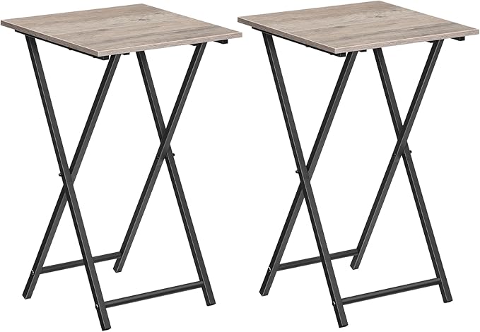XFold RusticPro Snack Table – Folding TV Tray Table