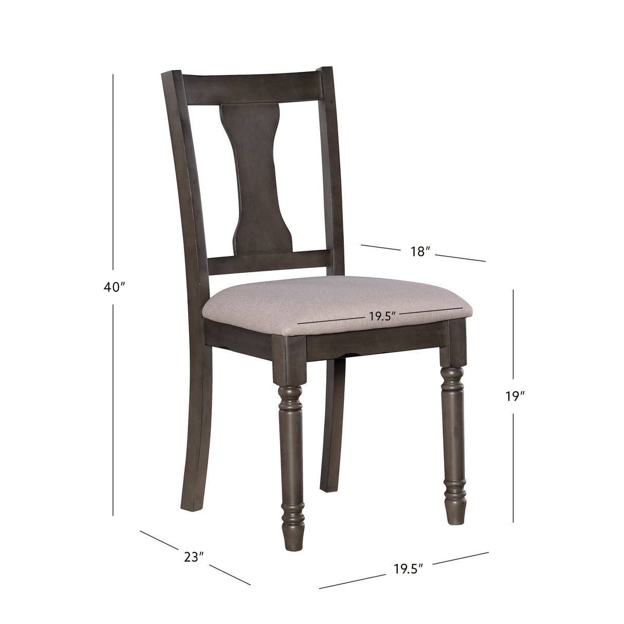 Piece Dining Set with Dark Grey Base and Smokey White Top Includes Dining Table Four