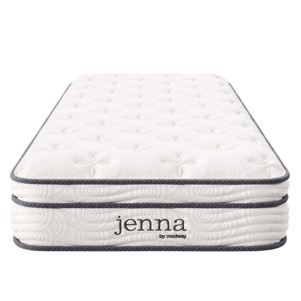 Jenna 8” Innerspring and Memory Foam Narrow Twin Mattress With Individually Encased Coils