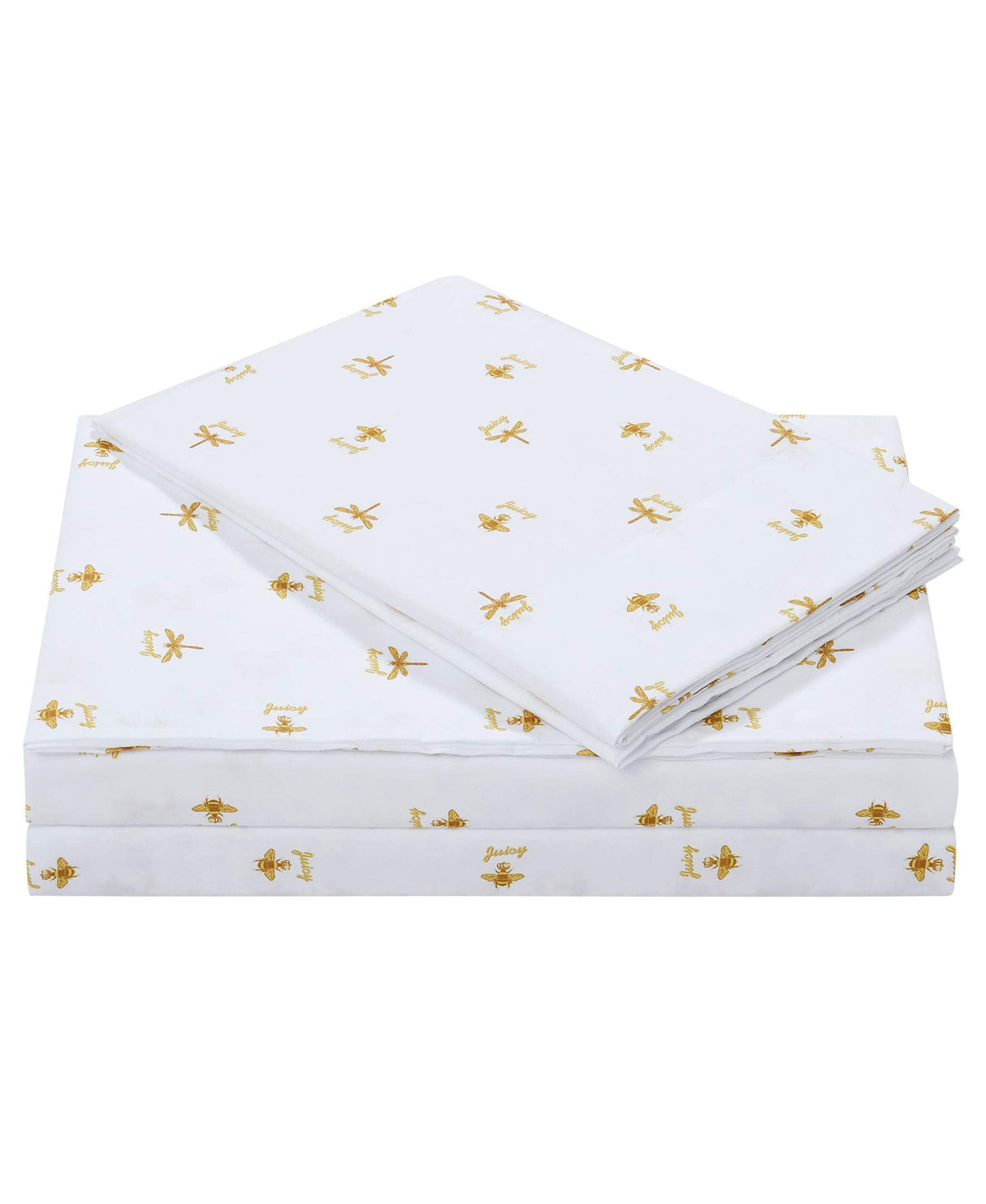 Sheet Set | Queen Bee Design Bed Sheets| Twin Size Bedding