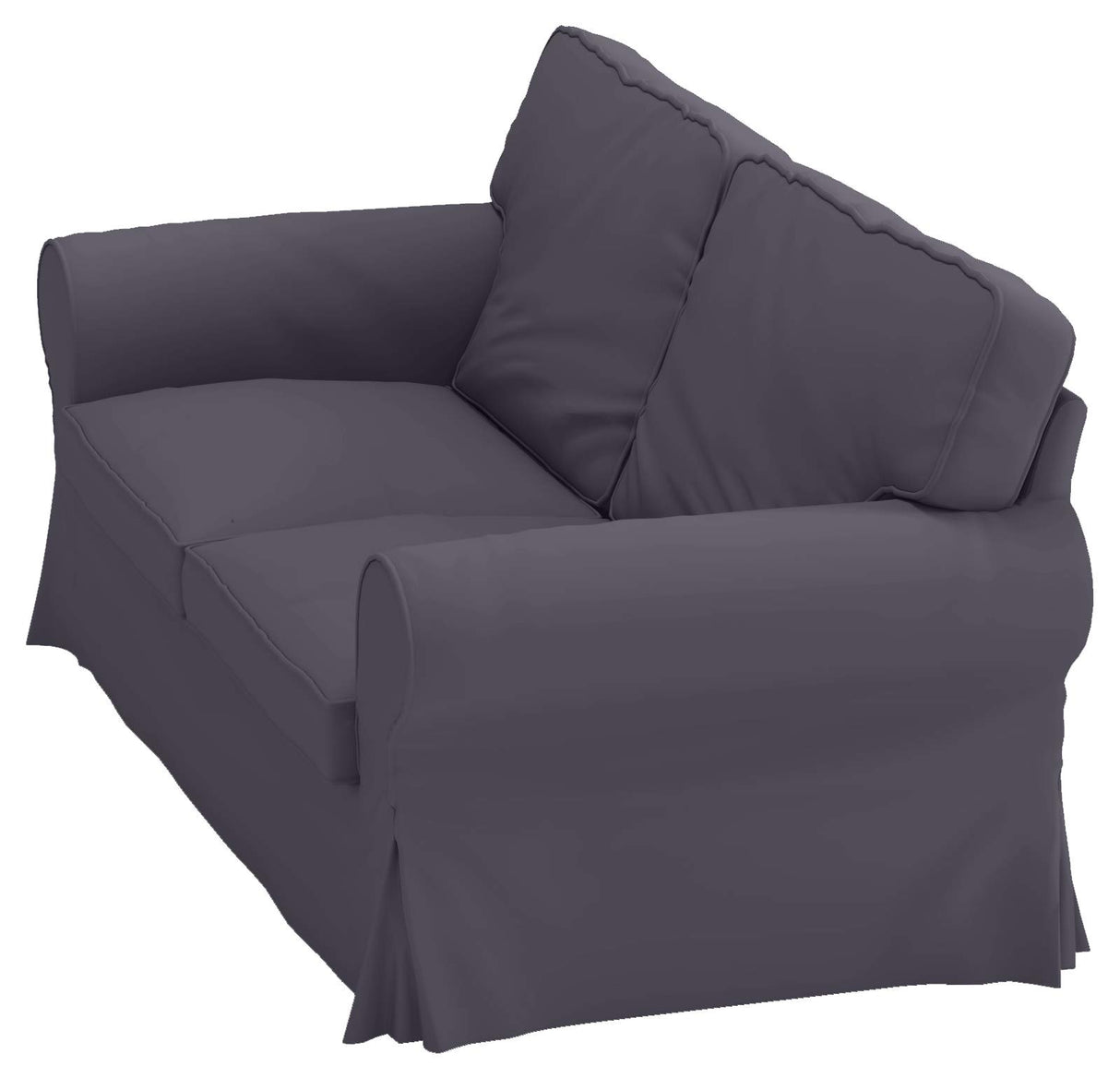The Dense Cotton Ektorp Loveseat Cover Replacement is Custom Made Compatible for I