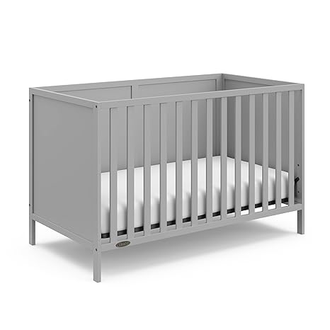 Theo 3-in-1 Convertible Crib (White) - GREENGUARD Gold Certified, Converts to Toddler Bed & Daybed