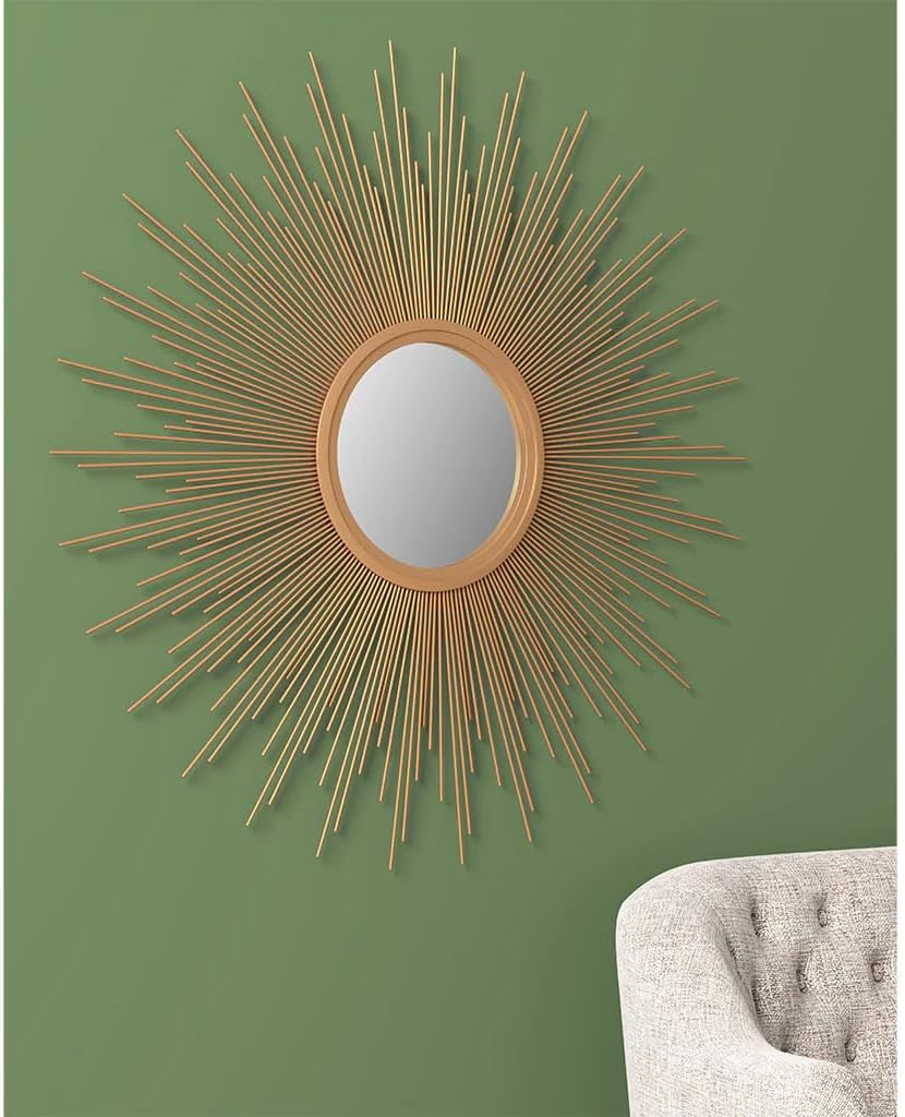 Sunburst Wall Decor Mirror 14.5" D