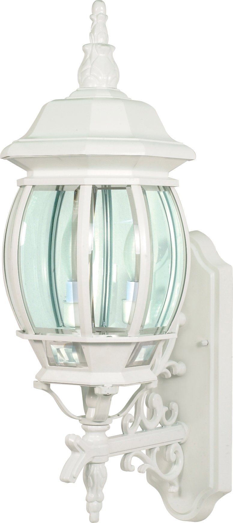 Nuvo 60/888 Three Light Outdoor Wall Mount, UNKNOWN, White