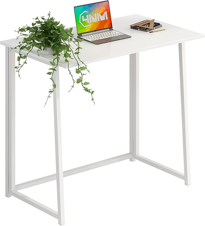 31.5" Folding Desk, Simple Assembly Computer Desk Study Writing Table for Small
