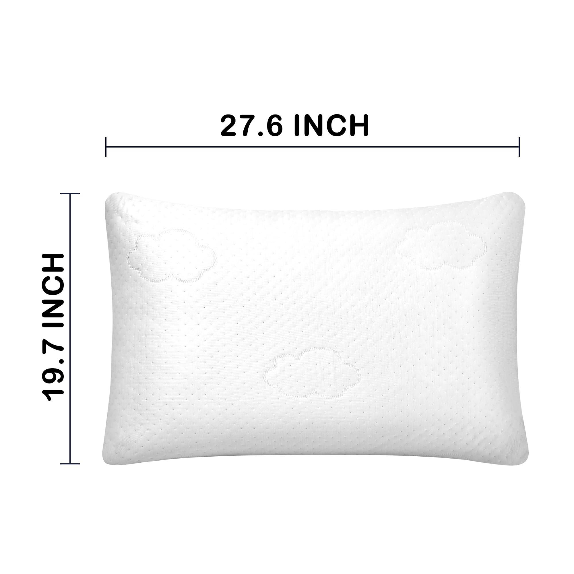 Memory Foam Pillows for Deep Sleep Bed Pillow forNeck Support