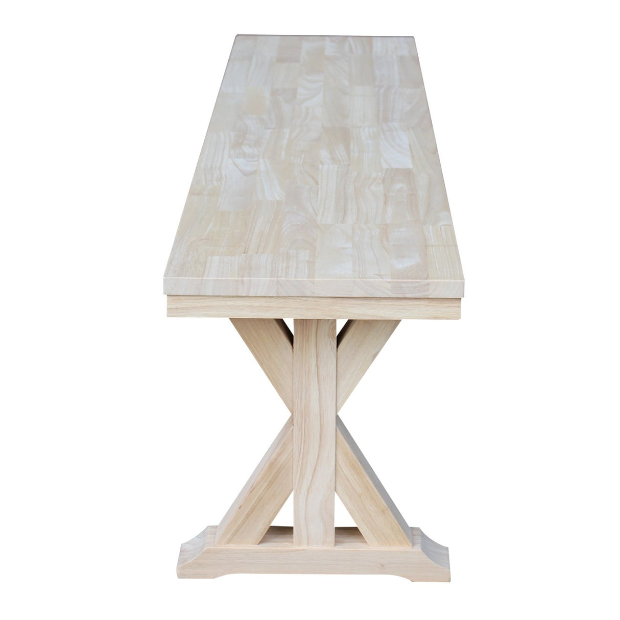 IC International Concepts International Concepts Canyon, Unfinished Bench, 60"