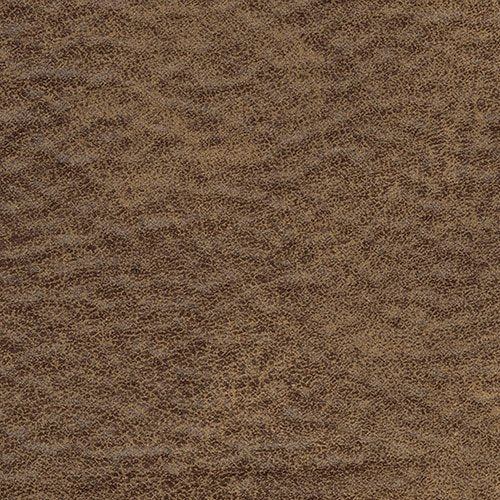 Larkinhurst Faux Leather Sofa with Nailhead Trim and 2 Accent Pillows, Brown