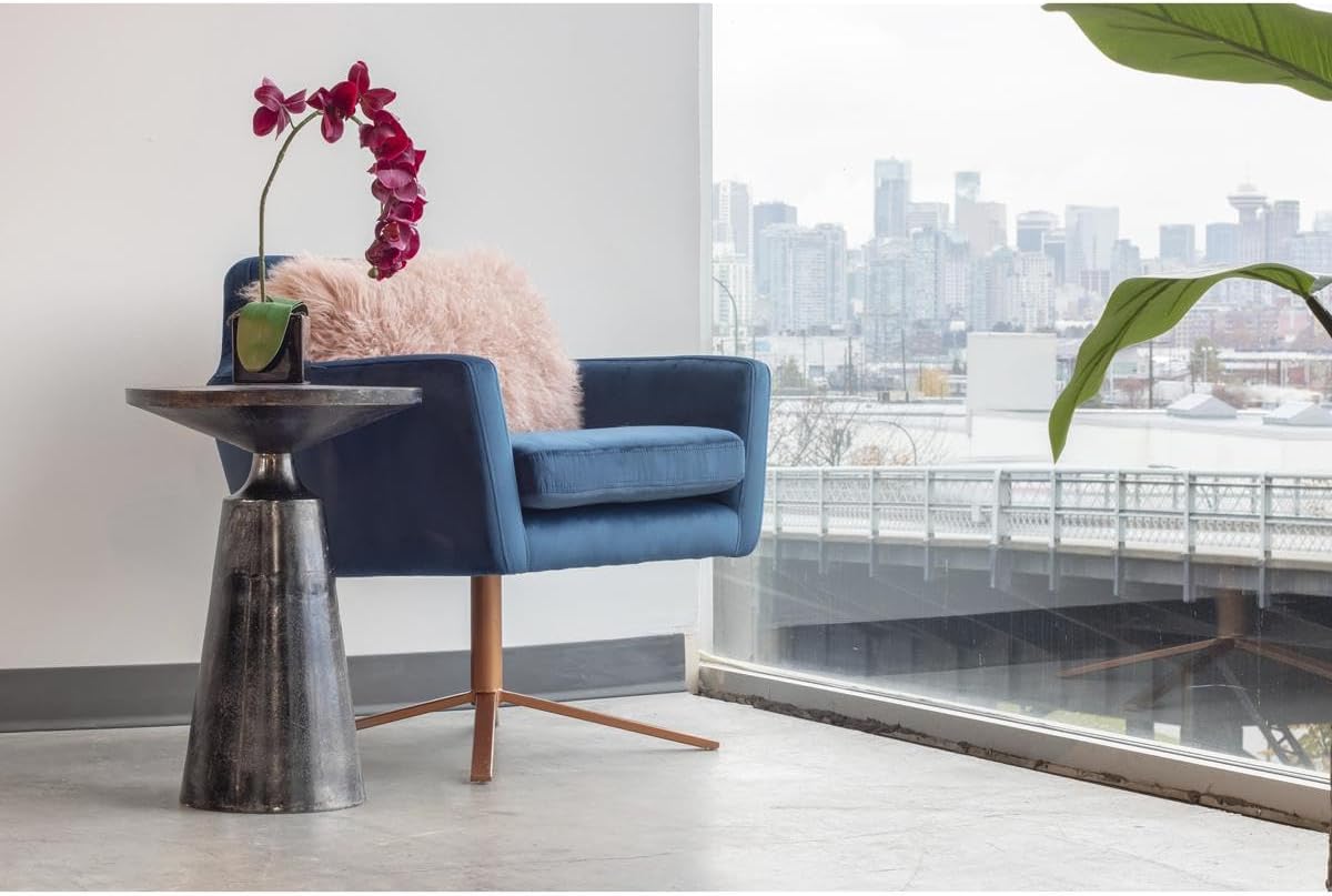 Sonja Accent Table, Charcoal Grey, 15.5"" w x 15.5"" d x 22"" h