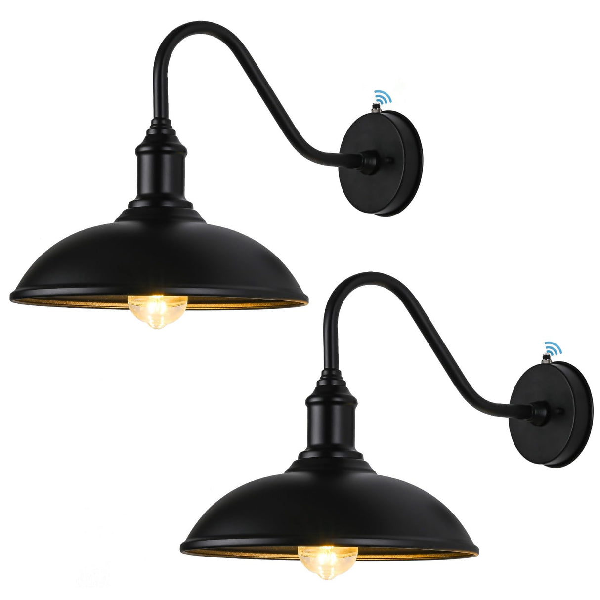 Outdoor Barn Light Fixtures - Dusk to Dawn Exterior Farmhouse Lighting for House