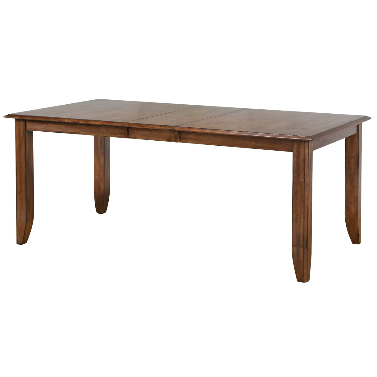 Simply Brook Dining Table - Amish Brown Solid Wood