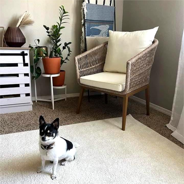 Outdoor Dining Single Sofa Chair, Indoor-Outdoor Wicker Bistro Chairs