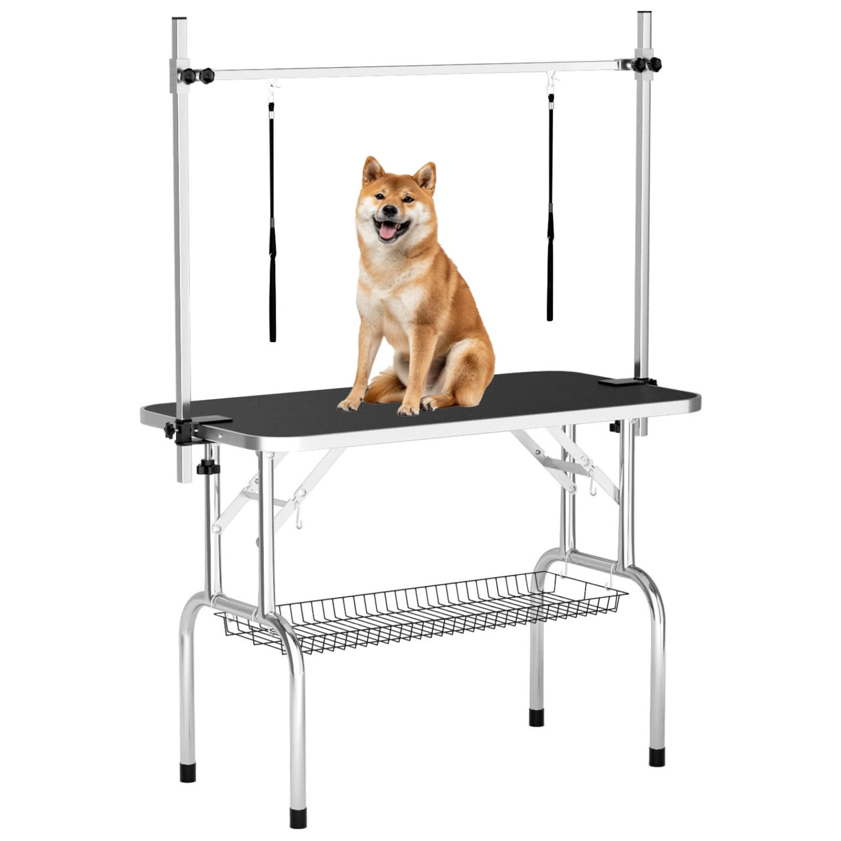 46" Foldable Dog Grooming Table for Large Dogs - Professional Home Grooming Station
