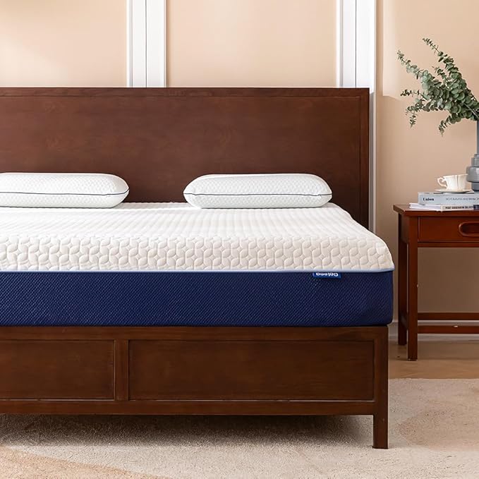 Full Mattress for Full Size Mattress Bed, 6 Inch Gel-Infused Memory Foam Mattress for Pressure
