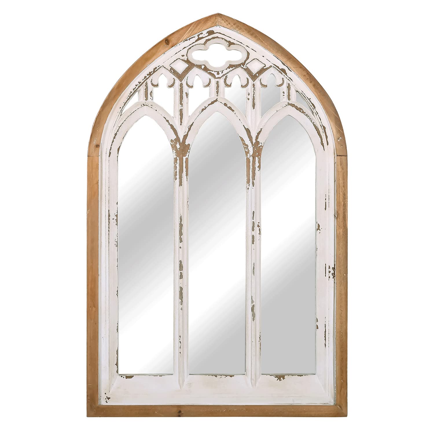 Arch Window Wall Mirror Farmhouse Cathedral Mirror Wall Decor Vintage Decorative