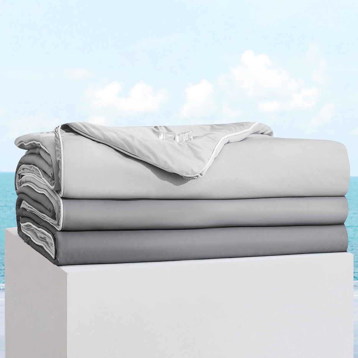 Cooling Comforter King Size for Hot Sleepers, Lightweight Summer Comforter King Size