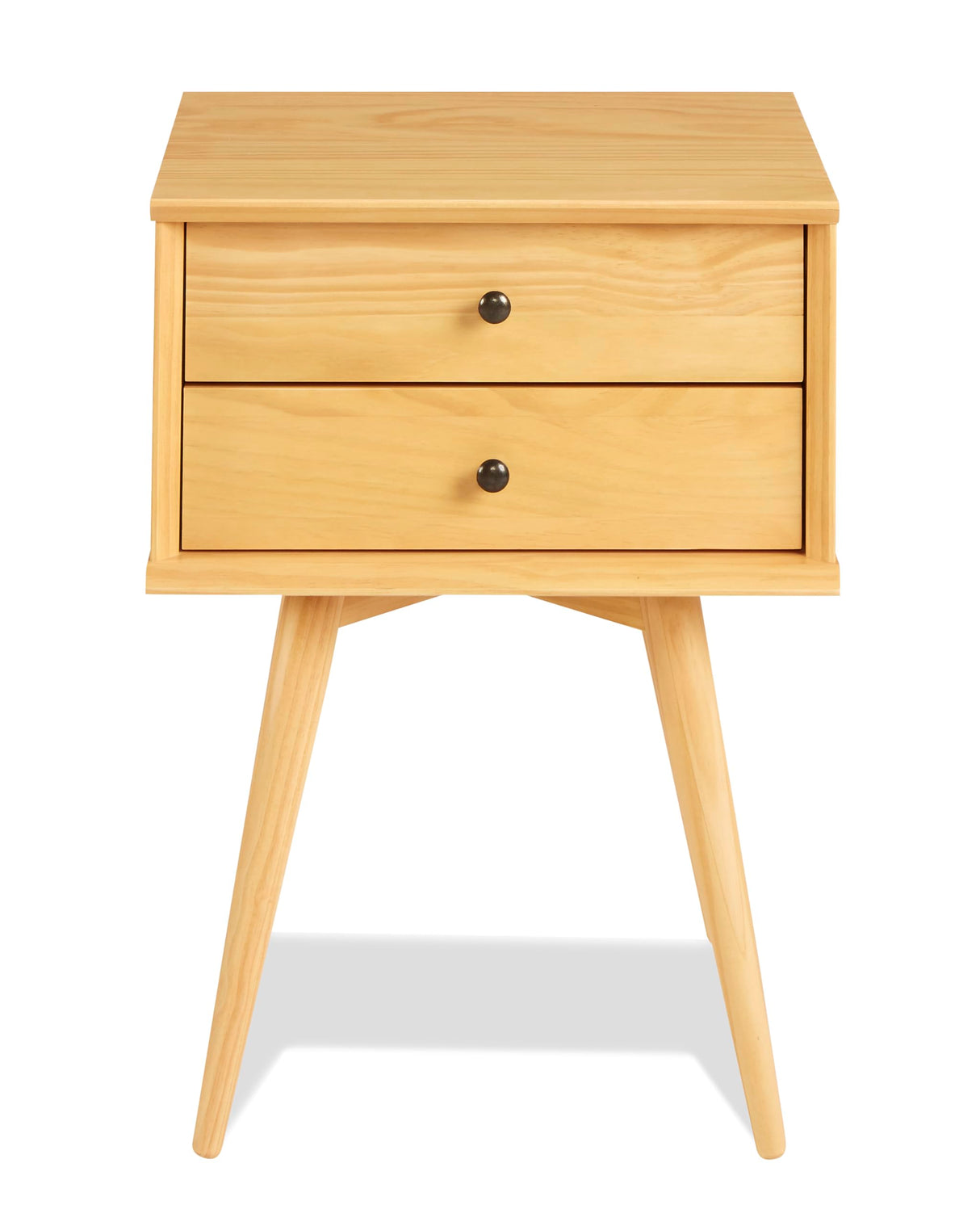 Mid-Century Night Stand Easy Assembly, Scandinavian