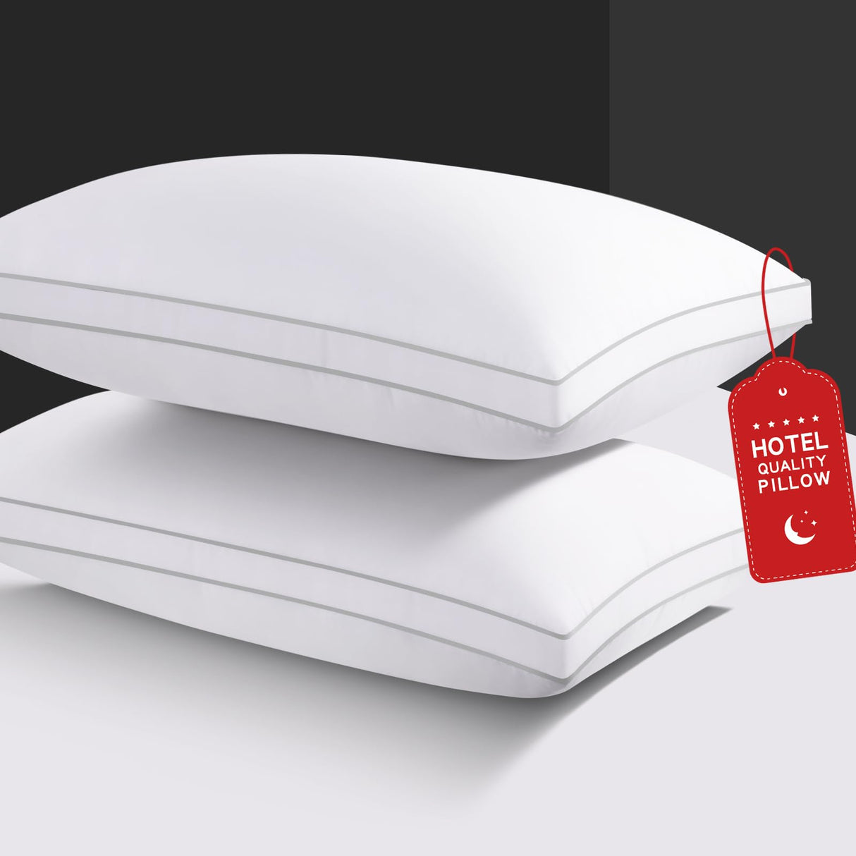 Pillows Queen Size Set of 2, Bed Pillows for Sleeping