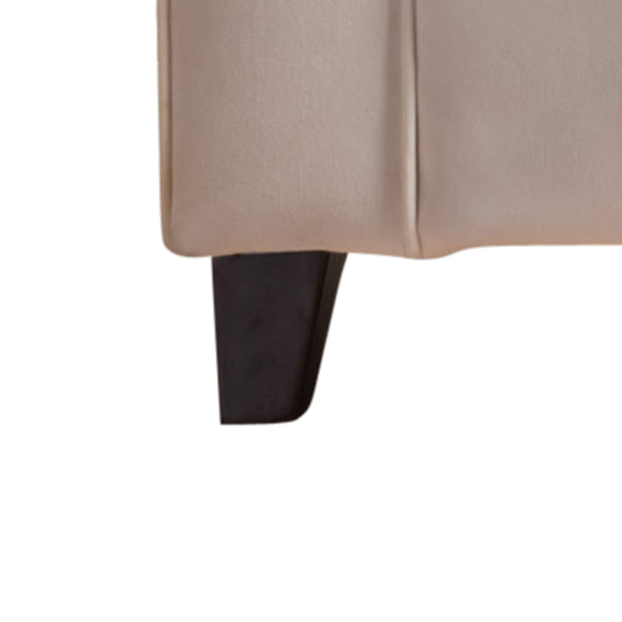 Keiko Velvet Armed Storage Bench, Ivory