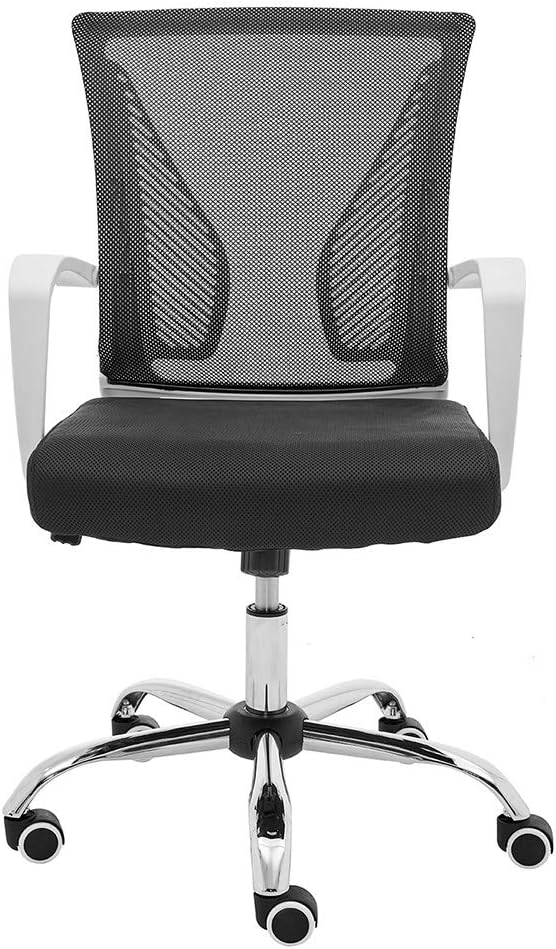 Zuna Mid-Back Office Task Chair - Ergonomic Back Supporting Mesh Back Desk Chair