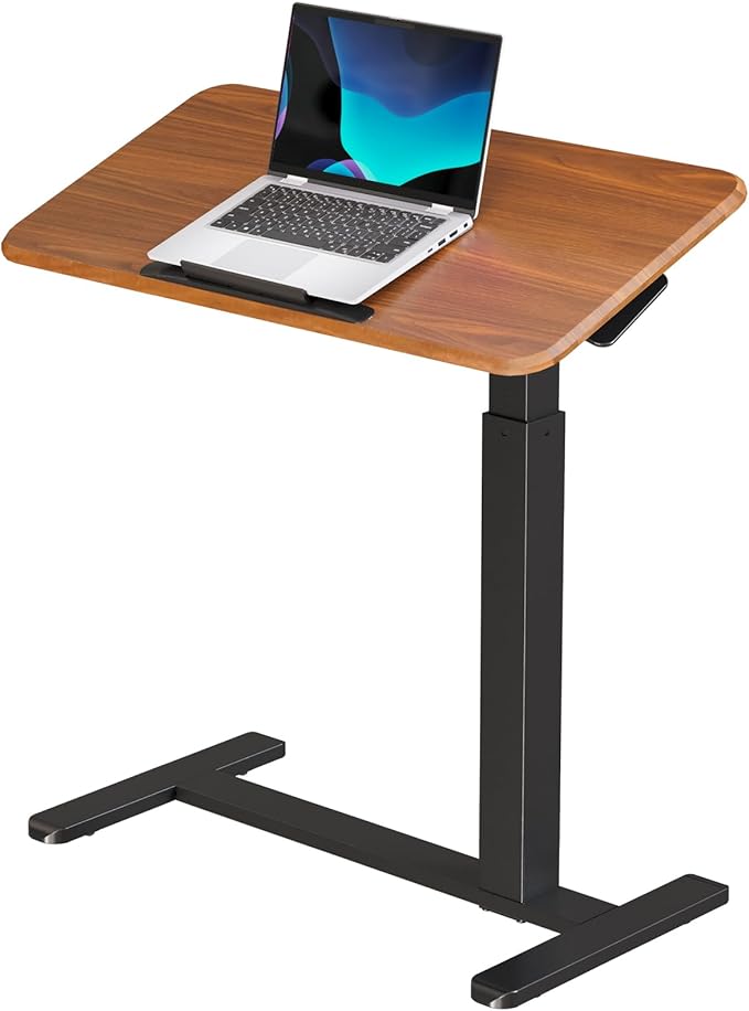 Mobile Standing Desk, Height Adjustable Rolling Laptop Table