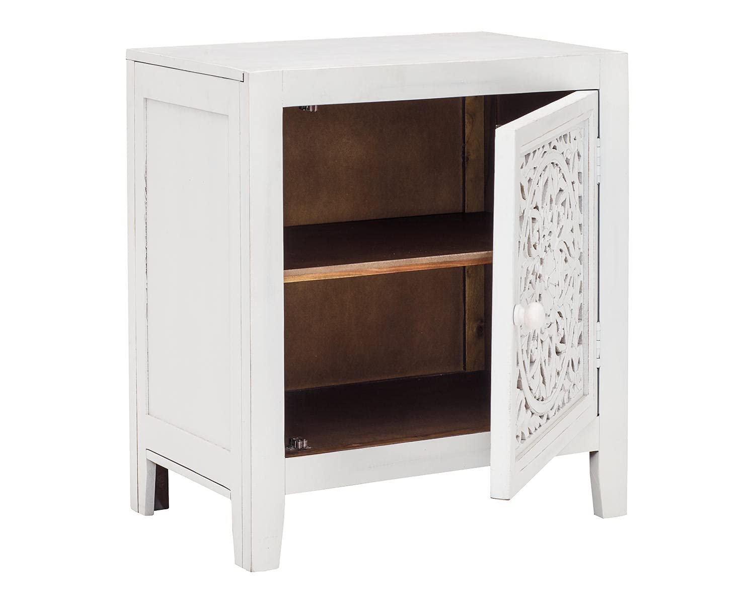 Fossil Ridge Boho Accent Cabinet or End Table