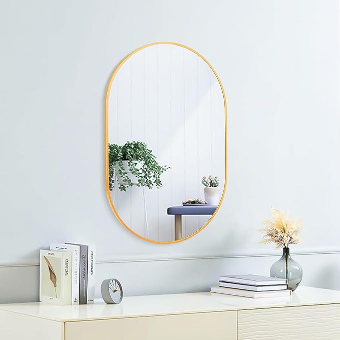 Mirrors for Entryway Bedroom Bathroom Dressing Living Room 47 14 inch Black