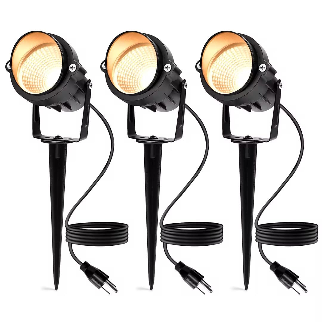 Outdoor Landscape Lighting: 18 CoB LEDs IP65 Waterproof Landscape Lights