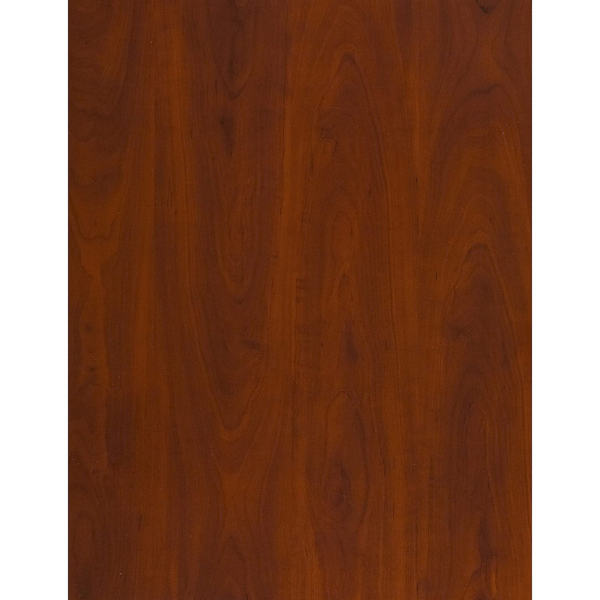 Executive L-Shaped Desk with Mobile File Cabinet & 48W Return – Cherry Wood Finish