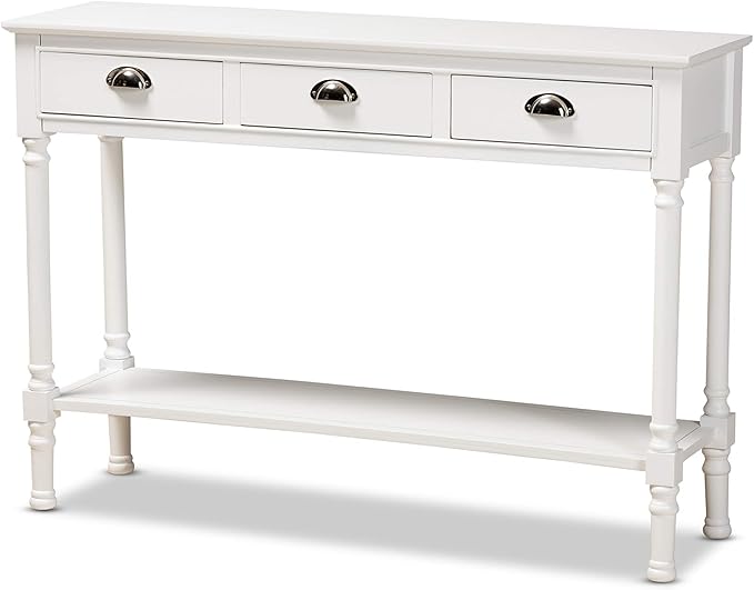 Garvey Console Tables, Dark Blue Gray