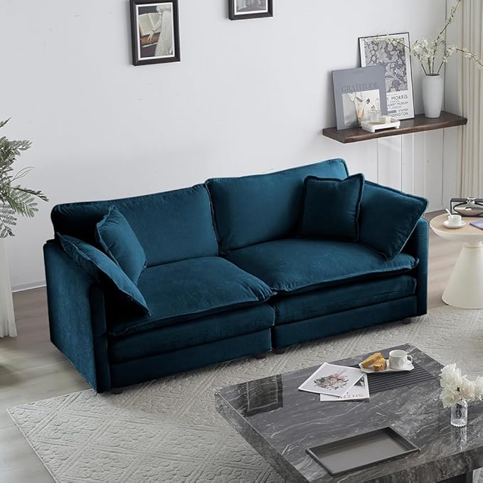 Modular Sectional Sofa Couch Modern U Shaped Sofa Oversized Upholstered
