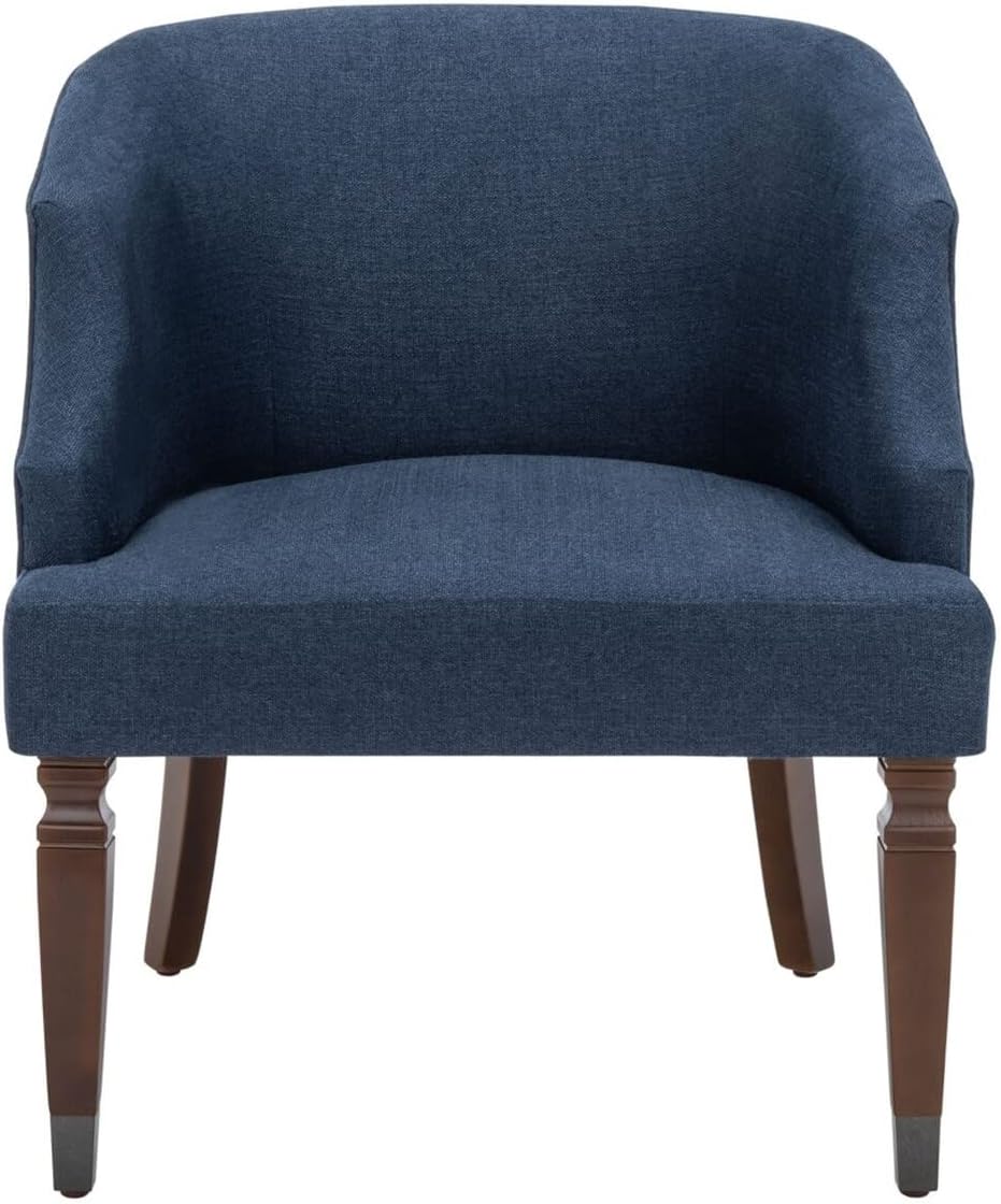 Collection Ibuki Navy/Walnut Accent Chair ACH4006B