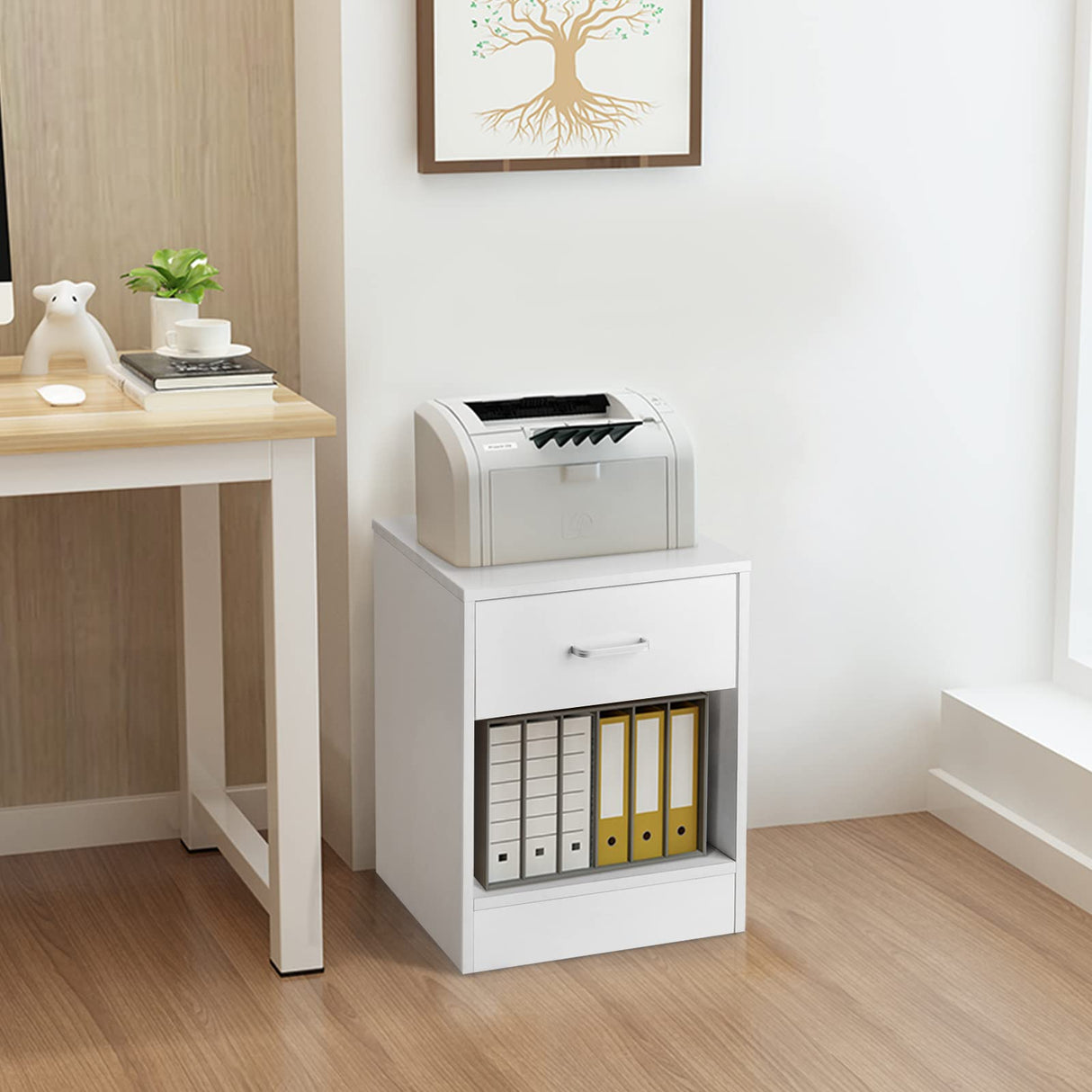 Nightstands Set of 2 with Drawer