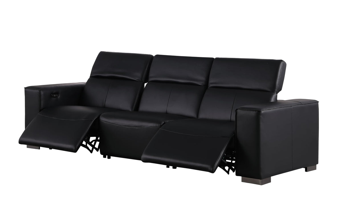 Umbria 3 Piece Power Recliner Sofa Set | Couch, Loveseat and Chair