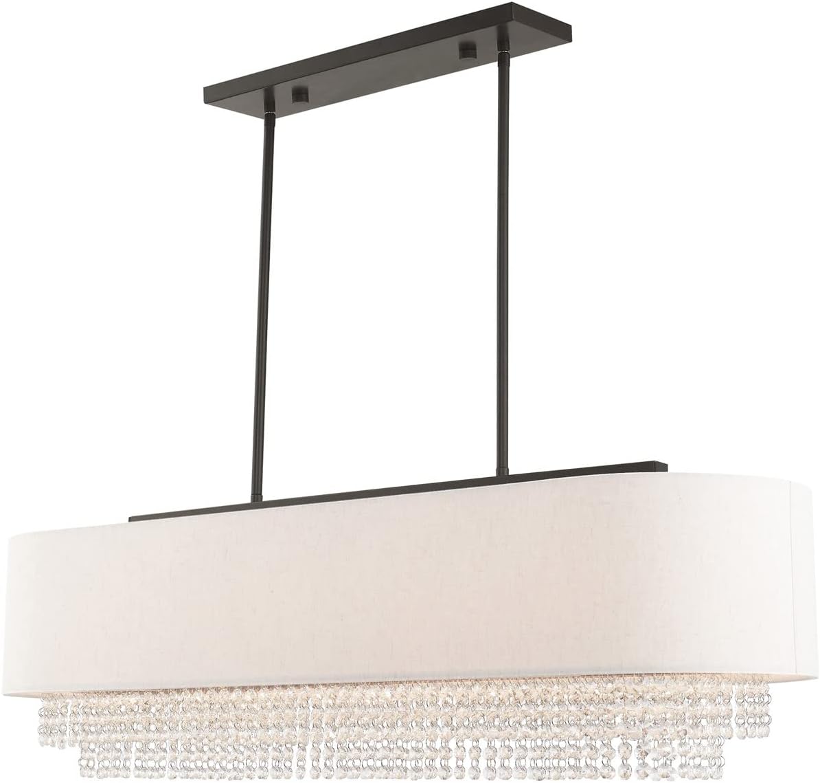 Lighting 51125-92 Carlisle - 41" Five Light Linear Chandelier