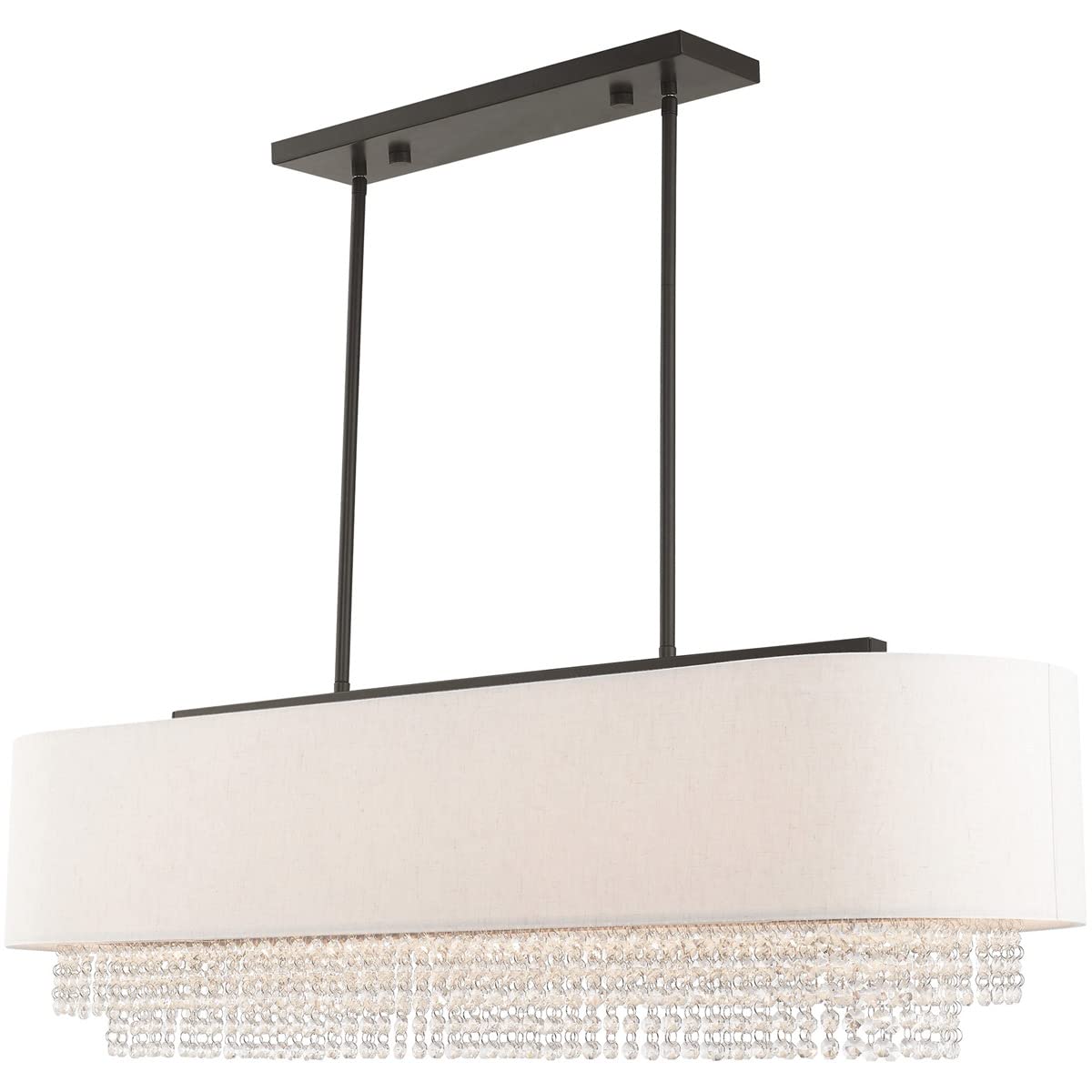 Lighting 51125-92 Carlisle - 41" Five Light Linear Chandelier