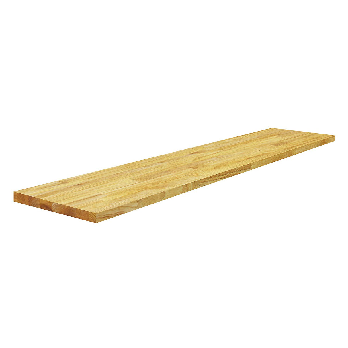Floating Shelf Wall Mounted Solid Butcherblock Shelf 12" Depth x 60" Length x 1" Thick