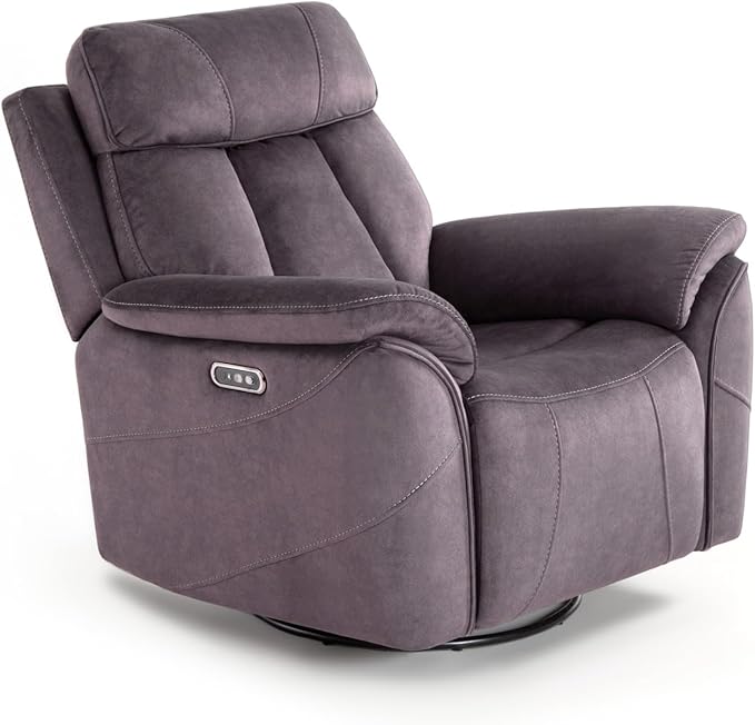 ElderNest XL Power Lift Recliner Chair with Extended Seat & High Backrest