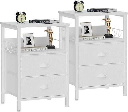 Nightstands Set 2, Bedside Table